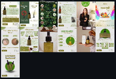 Digital Marketing Afno Hair Elixir